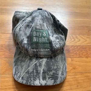 Real tree camo baseball hat